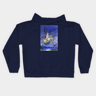 Harold Gaze - Fairy Couple Kids Hoodie